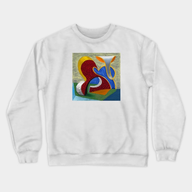 simple paint Crewneck Sweatshirt by rexsaw